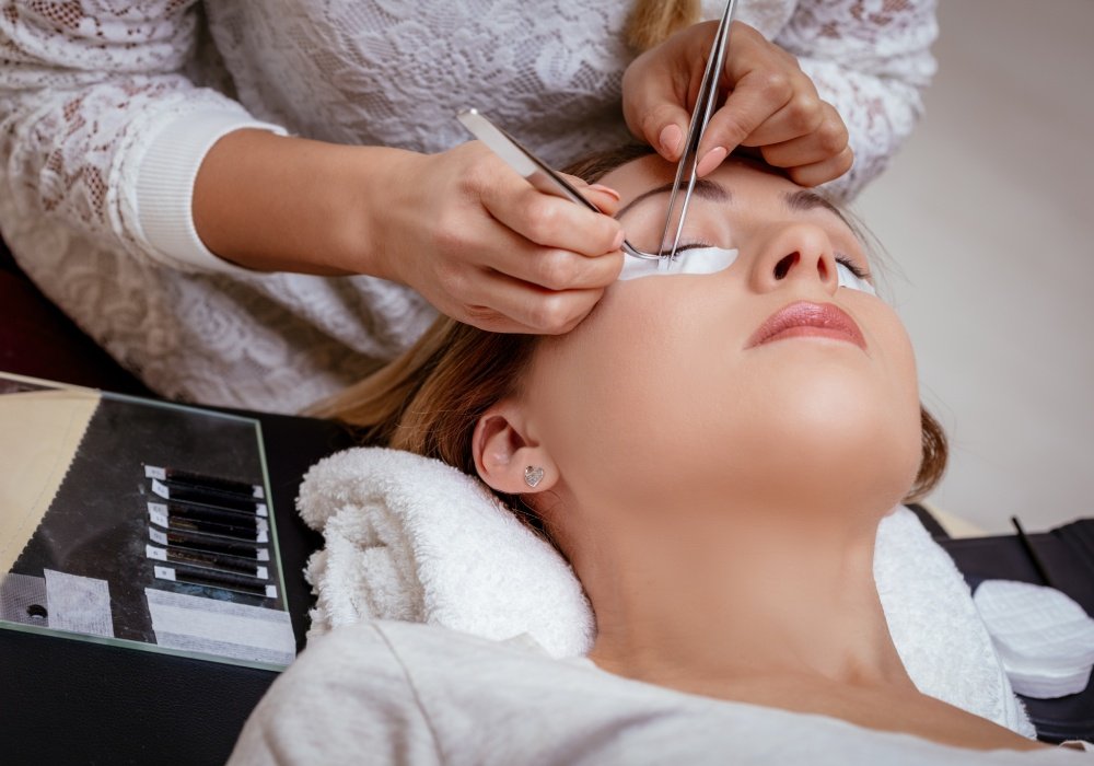 eyelash tint lift poole